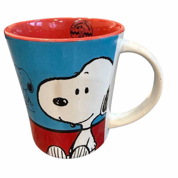 Celebrate Peanuts 60 Years Mug Set Snoopy Charlie Brown Lucy Linus (4) - Picture 3 of 11